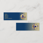 Liberalistisches Party-dünne Visitenkarten Mini Visitenkarte (Vorne/Hinten)