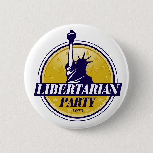 Liberalistisches Party-Logo Button (Vorderseite)