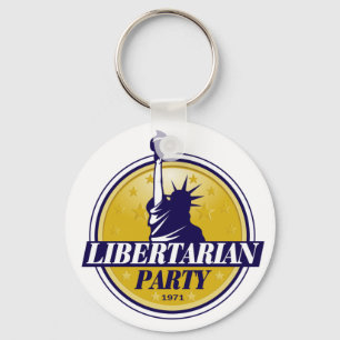 Liberalistisches Party-Logo Schlüsselanhänger