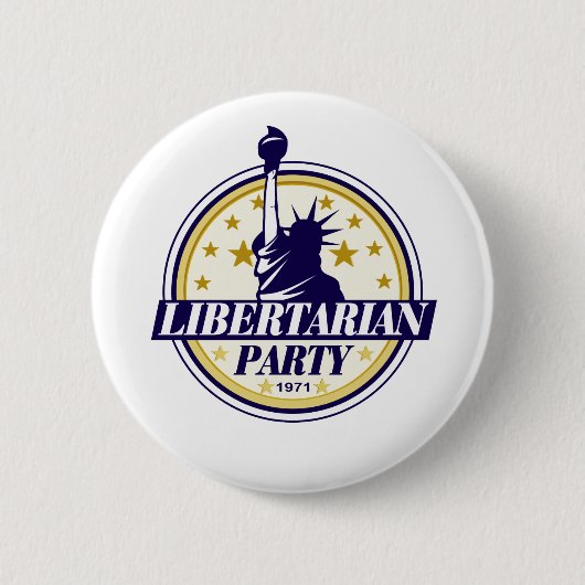 liberalistisches Partylogo Button (Vorderseite)