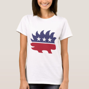 Liberalistisches Stachelschwein T-Shirt