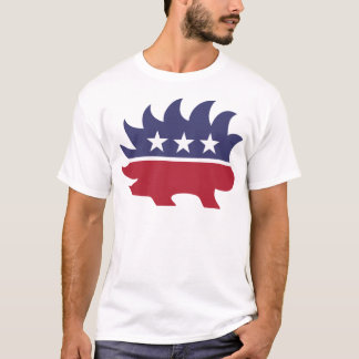 Liberalistisches Stachelschwein T-Shirt