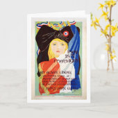 Liberated Alsace - French Karte (Gelbe Blume)