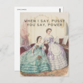 Liberated Woman's Songbook Postkarte (Vorne/Hinten)