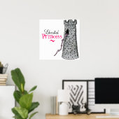 LIBERATER DRUCKSSTRICH POSTER (Heimbüro)