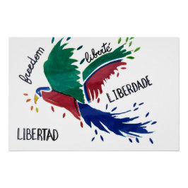 Liberdade Arara Poster