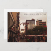 Liberdade - São Paulo Postkarte (Vorne/Hinten)