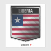 Liberia Aufkleber (Blatt)