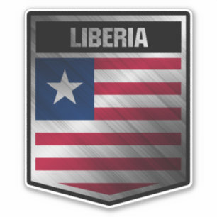 Liberia Aufkleber
