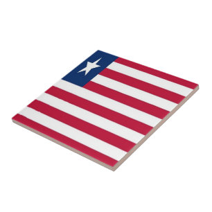 LIBERIA, FLAG, Afrika, Fliese