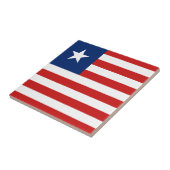 Liberia Flag Keramik Tile Fliese (Seite)