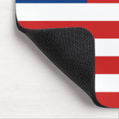 Liberia Flag Mousepad (Ecke)