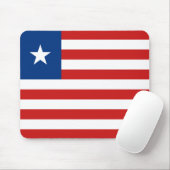 Liberia Flag Mousepad (Mit Mouse)