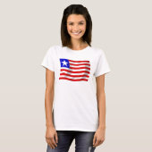 Liberia Flag Shirt (Vorne ganz)