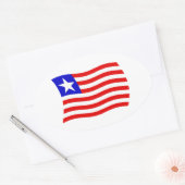 Liberia Flag Sticker (Umschlag)