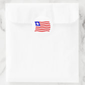 Liberia Flag Sticker (Tasche)