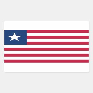 Liberia Flag Sticker
