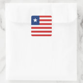 Liberia Flag Sticker (Tasche)