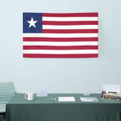 Liberia-Flagge Banner (Messeveranstaltung)