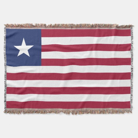Liberia-Flagge Decke (Vorderseite)