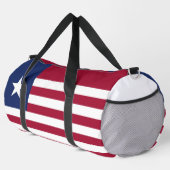 Liberia-Flagge Duffle Bag (Rechte Ecke)