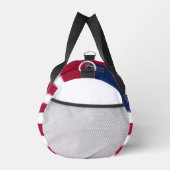 Liberia-Flagge Duffle Bag (Rechts)