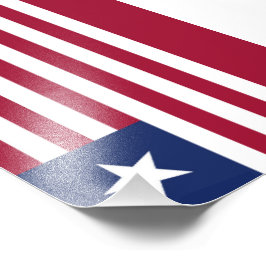 Liberia-Flagge Fotodruck