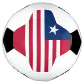 Liberia-Flagge Fußball (Gedreht)
