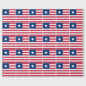 Liberia-Flagge Geschenkpapier (Flach)
