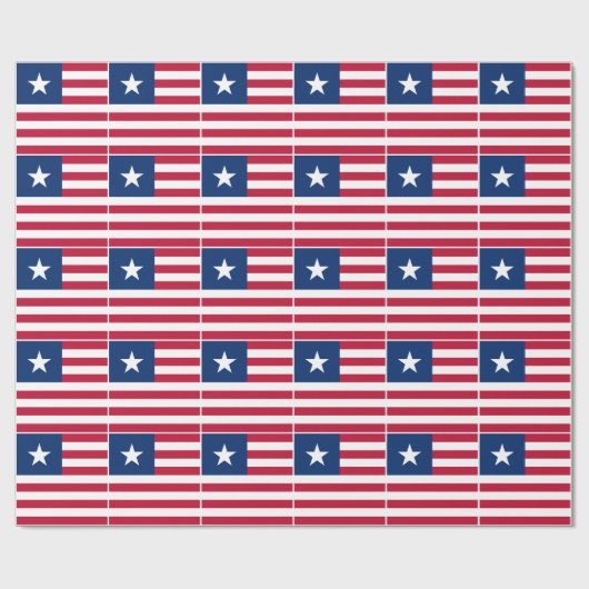 Liberia-Flagge Geschenkpapier (Flach)