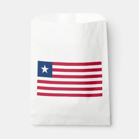 Liberia-Flagge Geschenktütchen (Vorderseite)