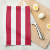 Liberia-Flagge Geschirrtuch (Viertel Falte)