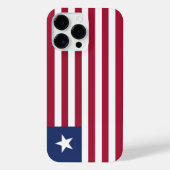 Liberia-Flagge iPhone Hülle (Rückseite)