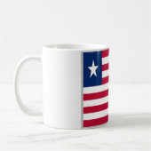 Liberia - Flagge - Kaffeetasse (Links)