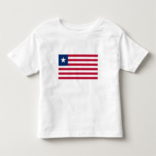 Liberia-Flagge Kleinkind T-shirt (Vorderseite)