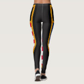 Liberia-Flagge Leggings (Rückseite)