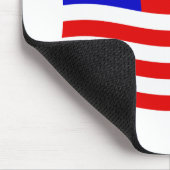 Liberia-Flagge-Mauspad Mousepad (Ecke)