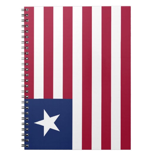 Liberia-Flagge Notizblock (Vorderseite)
