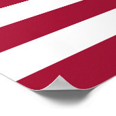 Liberia-Flagge Poster (Ecke)