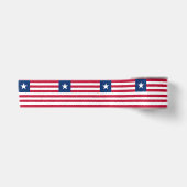 Liberia-Flagge Satinband (Vorderseite)