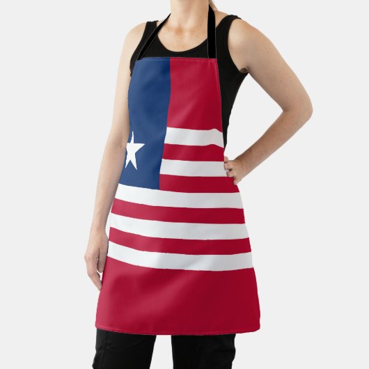 Liberia-Flagge Schürze (InSitu)
