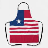 Liberia-Flagge Schürze (Vorderseite)