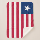 Liberia-Flagge Sherpadecke (Vorderseite)