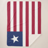 Liberia-Flagge Sherpadecke (Vorderseite)