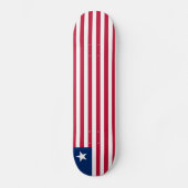 Liberia-Flagge Skateboard (Vorderseite)