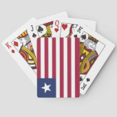 Liberia-Flagge Spielkarten (Rückseite)