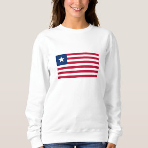 Liberia-Flagge Sweatshirt
