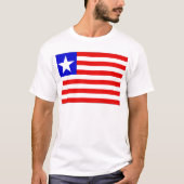 Liberia-Flagge T-Shirt (Vorderseite)