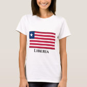 Liberia-Flagge T-Shirt (Vorderseite)