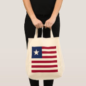 Liberia-Flagge Tragetasche (Vorderseite (Produkt))